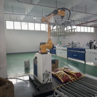 Robot de Paletización Industrial GUOWEIJINGMI, 4kW, 220V, Origen Guangdong, 1 Año de Garantía, Automatización de Fábrica