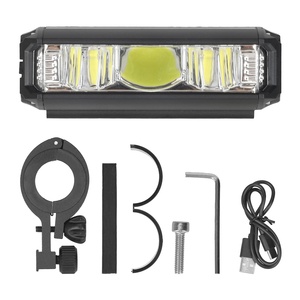 Lampe frontale de vélo 630 Version 4000mAh, LED haute luminosité pour VTT, lumière de guidon rechargeable par USB, batterie intégrée, pour la conduite nocturne - Product Image 2