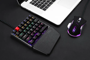 Manufactory Price 35 Keys <strong>Keyboard</strong> ABS Mechanical Ergonomic Wired rainbow <strong>Racing</strong> Lantern Waterproof Gaming K106 <strong>Keyboards</strong> - Product Image 5