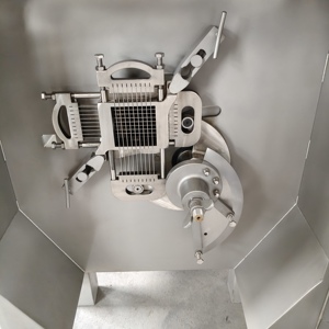 Haute productivité automatique 500-700kg poitrine de <span class=keywords><strong>poulet</strong></span> boeuf <span class=keywords><strong>cru</strong></span> Barbecue porc Cube Cutter viande congelée fromage Dicer - Product Image 6