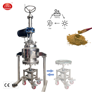 Nouveau Réacteur Sécheur-Filtre Nutsche Sous Vide Agité en Matériau Ti avec Pompe, Filtration Nutsche sous Pression, Prix Compétitif - Product Image 1