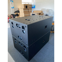 Caisson de basses professionnel de scène audio 2*21 pouces 3000W Système de sonorisation basse puissante 21 pouces Caisson de basses professionnel de scène audio