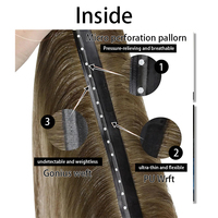 Extensions de cheveux humains à trame papillon, prix d'usine, pré-percées, sans perte, coupables, double épaisseur, lots de cheveux vierges
