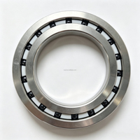Rodamiento Híbrido de Acero Inoxidable S6206 Resistente a Altas Temperaturas con Bolas de Nitruro de Silicio, Retenedor de PTFE 30x62x16mm