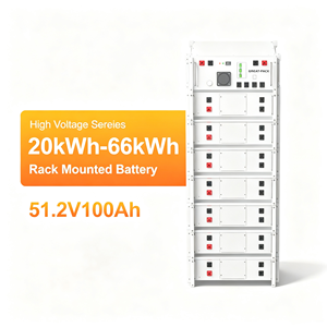 Batterie au lithium haute tension 30kWh 40kWh 50kWh 60kWh 51.2V 100Ah pour système solaire, stockage d'énergie et serveur de rack solaire - Product Image 1