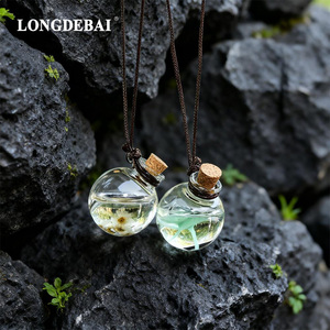 Nuevo Producto: Botella de Perfume para Coche Colgante de Vidrio Vacía de 8ml y 10ml con Tapa de Madera, en Stock - Product Image 3