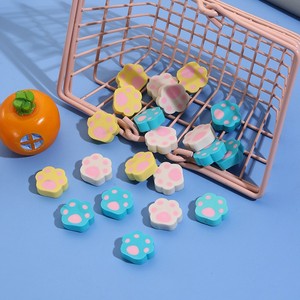 En stock, gommes en forme de patte de <span class=keywords><strong>chat</strong></span>, sans poussière et sans traces, papeterie créative et mignonne pour enfants et préscolaires, approvisionnement direct d'usine - Product Image 3