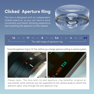 TTArtisan-lente De Camara Sin Espejo De Enfoque Automatico, 27mm, F2.8, APS-C, Para so Ny A5000, <span class=keywords><strong>A7RIII</strong></span>, ZVE10, F Uji Nik on - Product Image 4