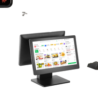 Máquina POS a precio de fabricante con pantalla de cliente Sistema de terminal POS de caja registradora de segunda pantalla