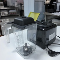 Robot culinaire commercial TM-800A, lames en acier inoxydable, capacité de 1,5 L, 1800 W, 38000 tr/min, vitesse variable pour usage industriel