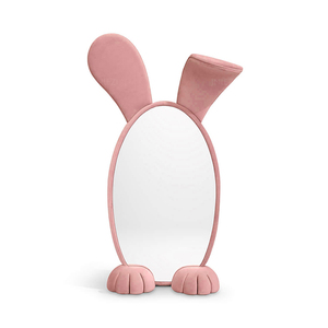 JINS moderno creativo carino coniglio con grande orecchio specchio Eco per bambini a figura intera Dressing specchio - Product Image 5
