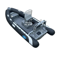 Bateau de pêche pneumatique rigide Hedia 5,5 m