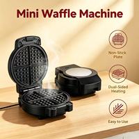 Machine à Gaufres Électrique Commerciale Mini Antiadhésive avec Plaques Amovibles – Offre Spéciale