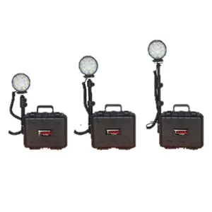 Single Head Portable Area Floodlight Led Work Light Rescue Law Lighting Tower Stand Rechargeable Portable 24w