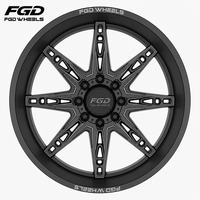 Jantes de camion forgées sur mesure haut de gamme à 8 trous, 8 branches étoilées, 8x165.1 8x170 8x180 pour Ford F-250 F-350 Chevy Silverado 2500HD Ram 2500