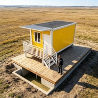 Kit de Estructura de Contenedor de Panel Sándwich Desmontable de 20 Pies, Estándar, Directo de Fábrica, Habitación Modular Prefabricada Portátil, Sala de Estar