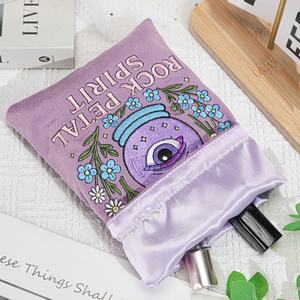 Новый Дизайн, Роскошный Бархатный Мешочек для Карт Таро и Парфюмерии, с Завязками, с Возможностью Индивидуальной Вышивки, Бархатный Мешочек для Хранения - Product Image 3