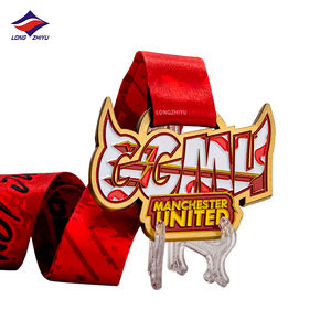 Longzhiyu proveedor de medallas de fútbol sala de 16 años Medallas de fútbol genéricas hechas a medida Medallas de equipos de fútbol en blanco al por mayor - Product Image 6