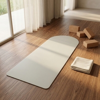 Tapis de yoga en caoutchouc PU souple de 5 mm d'épaisseur, imperméable et écologique, avec sangle de transport et sac pour le yoga chaud et le Pilates