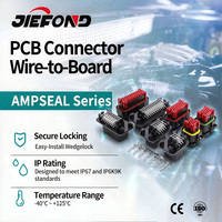 Conector Macho Impermeable IP67 de Nylon para Automoción Jiefond, Arnés de Cables Eléctricos