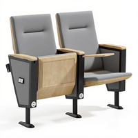 Chaises pliantes réglables en acier pour théâtre moderne, église, auditorium et salle de conférence – Vente en gros