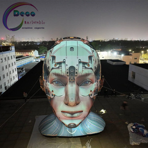 Quảng cáo bơm hơi cao 6 mét được thiết kế mới cho các sự kiện theo chủ đề Công nghệ hoặc lễ hội âm nhạc - Product Image 4