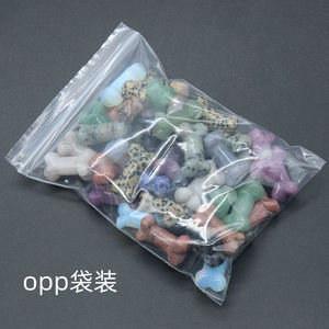 Mini cristal <span class=keywords><strong>Natural</strong></span> tallado de hueso de Reiki, cristal de roca, chacra, Gema de hueso para regalo de colección de cristal, 35mm, venta al por mayor - Product Image 6