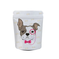Sacs en plastique Mylar à fermeture éclair anti-odeur 4x5 pouces 3,5 g, parfum crème glacée, avec logo personnalisé