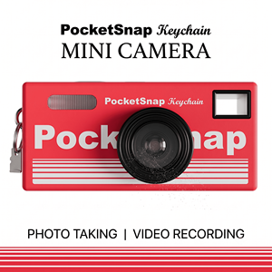 กล้องขนาดเล็กพกพาแบบดิจิตอลรุ่นใหม่ปี 2026 ความละเอียด 1080P HD พร้อมหน้าจอ รองรับการ์ด TF วัสดุ ABS ใช้เป็นจี้ห้อยกระเป๋า เหมาะสำหรับนักเรียน งานปาร์ตี้ - Product Image 1