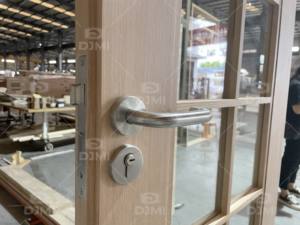 Australie Bois Personnalisé Style Français Placage Bois Portes Intérieures pour Chambre Intérieur <span class=keywords><strong>Double</strong></span> Vitrage Verre <span class=keywords><strong>Double</strong></span> <span class=keywords><strong>Porte</strong></span> Battante - Product Image 6