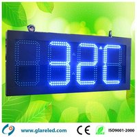 Affichage de l'heure et des températures par LED, numérique personnalisé, tableau de minuterie LED, panneau LED