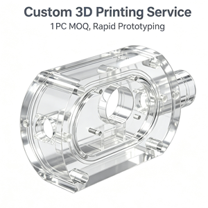 Service d'impression 3D SLS/SLA personnalisé OEM, pièces imprimées en 3D en plastique transparent, prototypage rapide pour la fabrication industrielle - Product Image 2