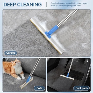 Pet Hair Remover Tapis <span class=keywords><strong>Grattoir</strong></span> Silicone Pet Hair Remover <span class=keywords><strong>Grattoir</strong></span> Grand Métal Pet Hair Scraper - Product Image 2