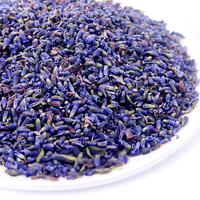 Xun Yi Cao Kuncup Lavender Kering Bebas Sulfur Bahan Alami Beraroma untuk Lilin Teh Lavender DIY Sachet Lavender