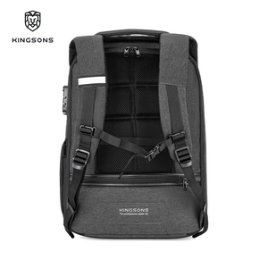 Mochila Impermeable para Portátil de Negocios Kingsons, Bolsa de Viaje Resistente para Computadora con Compartimento Digital y Puerto USB - Product Image 2