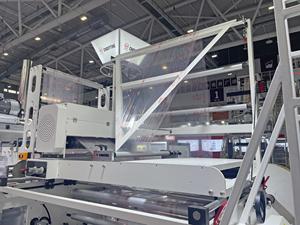 800bfs meta 500 pcs/मिनट हाई स्पीड साइड सीलिंग पंचिंग विकेट प्लास्टिक बैग बनाने की मशीन - Product Image 5