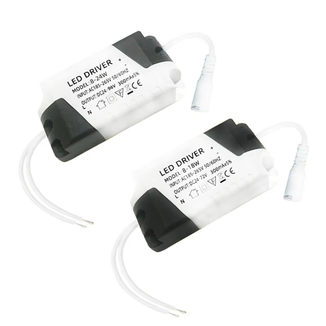 LED Driver 300mA 8-24W/18W Power Supply Adapter Unit Light Transformer 85-265V for LED Lamp Strip Ceiling Downlight Lighting