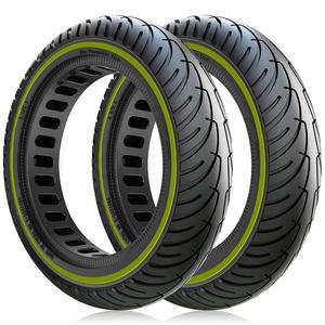 Neumático de scooter eléctrico de 8,5 pulgadas, neumático fluorescente elástico sólido no inflable, Neumáticos a prueba de explosiones para <span class=keywords><strong>Xiaomi</strong></span> m365 - Product Image 2