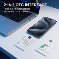 Clé USB Flash OEM pour Acheteurs, Marque Privée, Impression Couleur Personnalisée, Sauvegarde de Données Téléphone 3.0, OTG, 128 Go, 256 Go, 512 Go, Clé USB-C