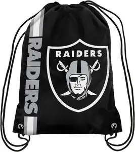 MOQ bajo personalizado Oakland Raiders mochila bolsa con equipo Logo gimnasio mochila