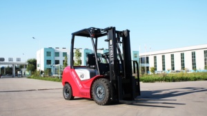 컨테이너 용 엔진 장착 균형 지게차 3 톤 4500mm 디젤 지게차 제조업체 가격 - Product Image 3