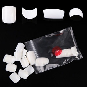Pháp vuông phong cách 500 cái đầy đủ Bìa móng chân lời khuyên nhựa 10 mét dễ dàng áp dụng Hot Bán - Product Image 1