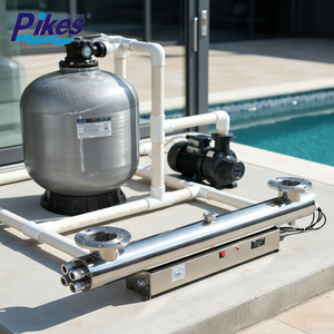 Sterilizzatore UV in Acciaio Inox PYZ-39 Pikes, Lampada UV per Disinfezione e Sterilizzazione per Piscine - Product Image 1