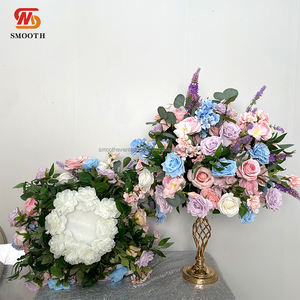 SMOOTH ODM Chic Boule de fleurs artificielles pour centre de table, fournitures de décoration de mariage et d'événements festifs - Product Image 1