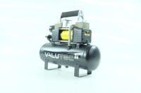 Pompe à pneu portable avec réservoir d'air Gonfleur de pneu en métal DC 12 volts Compresseur d'air de voiture pour camion