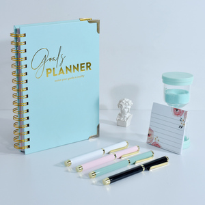 Nouveau design, logo personnalisé imprimé, carnet de planification hebdomadaire A4 à spirale pour entraînements, journal de bord, agenda, carnet de notes, impression en vente - Product Image 3