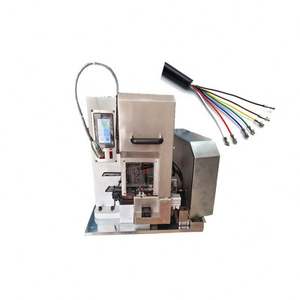 Automatic Flat <b>Wire</b> <b>Wiring</b> Harness Servo Terminals Crimping Machine Peeling Tool - Product Image 3