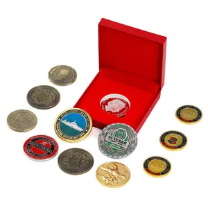 Wholesale Metal enamel copper coins Canadian coins old coins for special historical