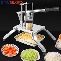 Automatische Frietjes Snijmachine Groente Komkommer Wortel Reepjes Snijmachine