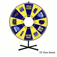 Roue de la Fortune sur Trépied Autoportant pour Jeux de Prix et Tirages au Sort, Idéale pour Location de Fêtes et Événements Intérieurs
